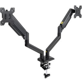 Tooq Soporte de Mesa para 2 Monitores DB1434TNR-B, 13-34 Pulgadas